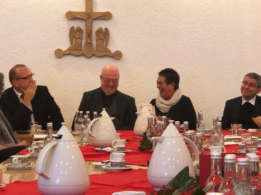 Matthias Vitt, Erzbischof Becker, Marlies Schindler, Dechant Köhle